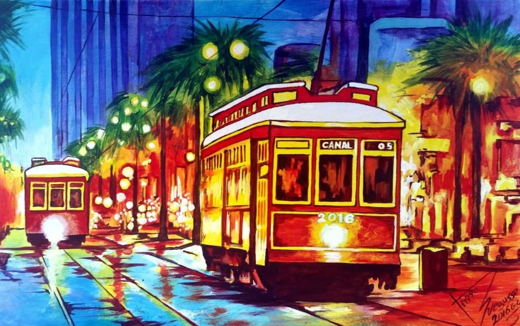 Canal Street at Night