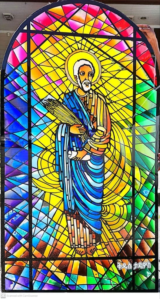 Saint with Wheat